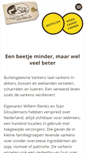 Mobile Screenshot of buitengewonevarkens.nl